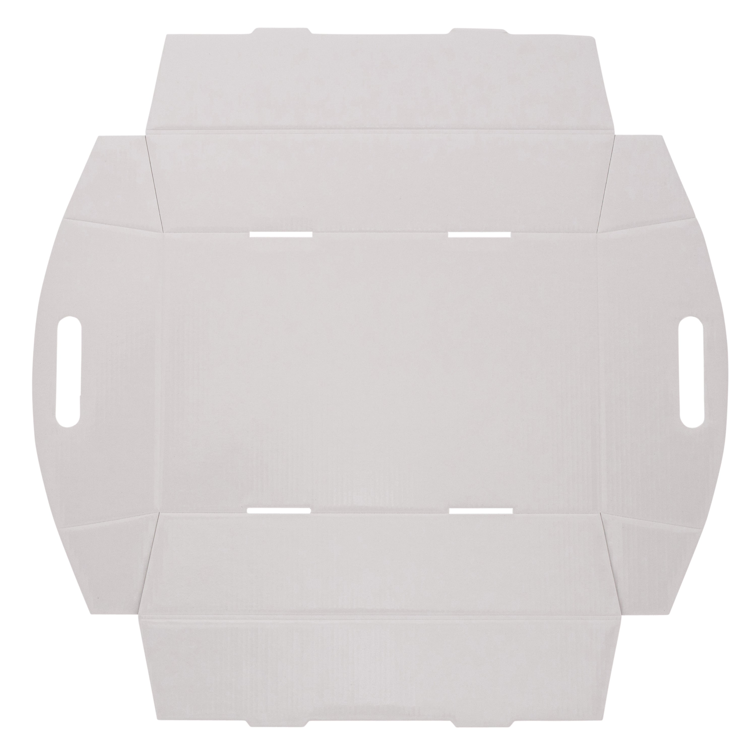 Large Hamper Tray - Gloss White - Sample