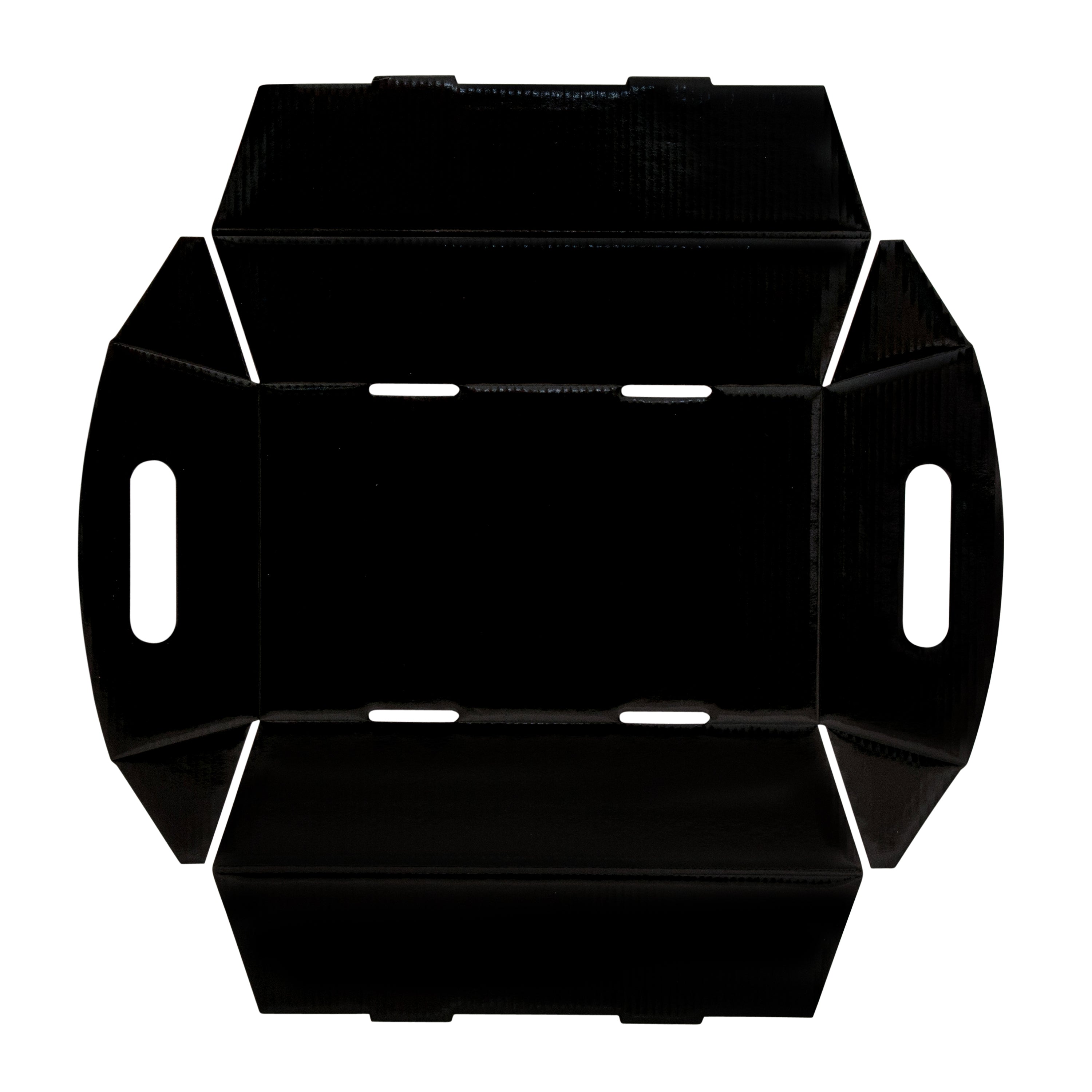 Medium Hamper Tray - Gloss Black