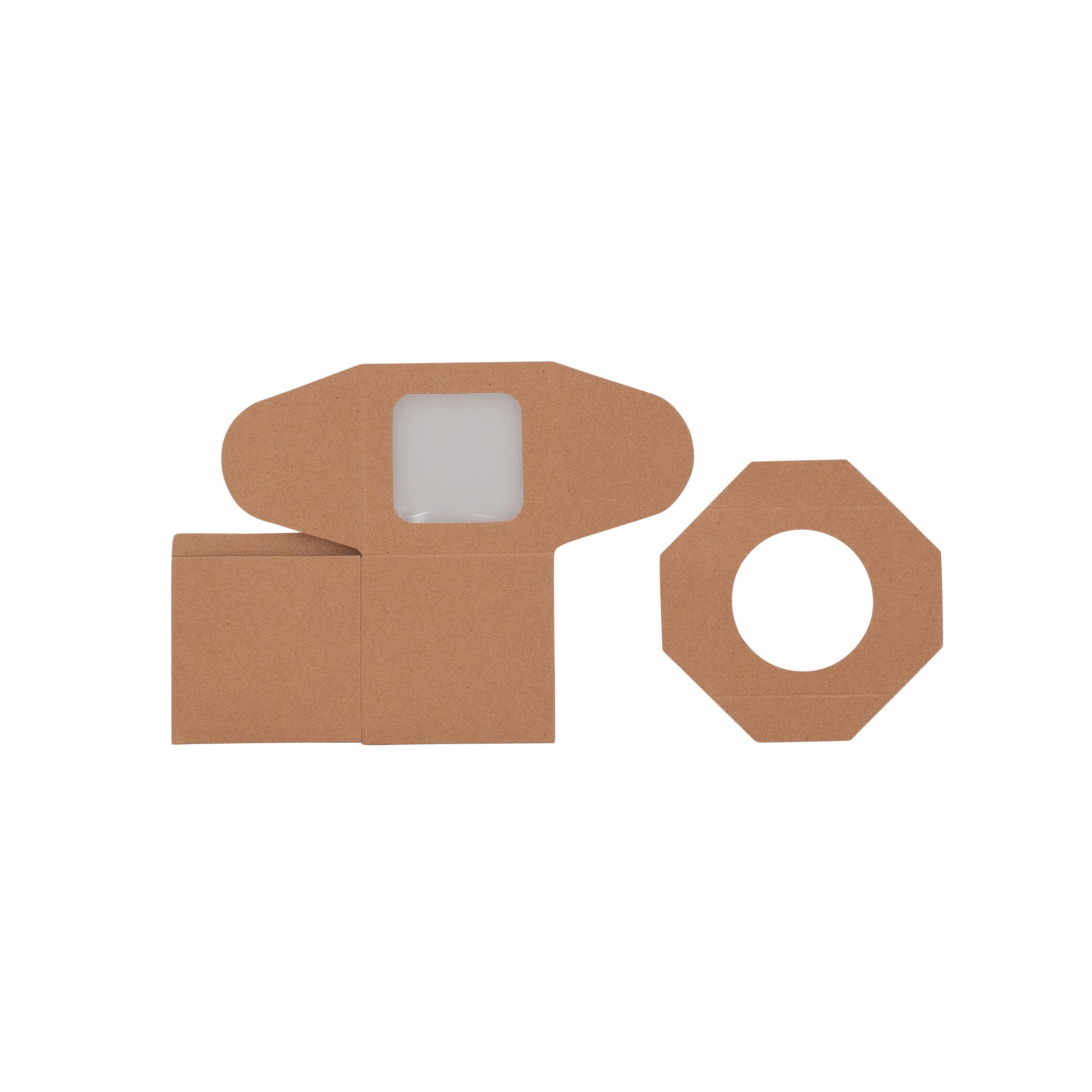 One Cupcake Box - Kraft