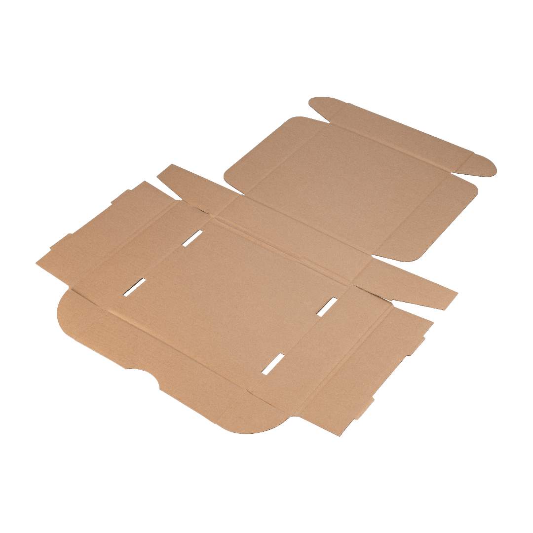 Postage Gift Box - Square, Slim, Small - Kraft