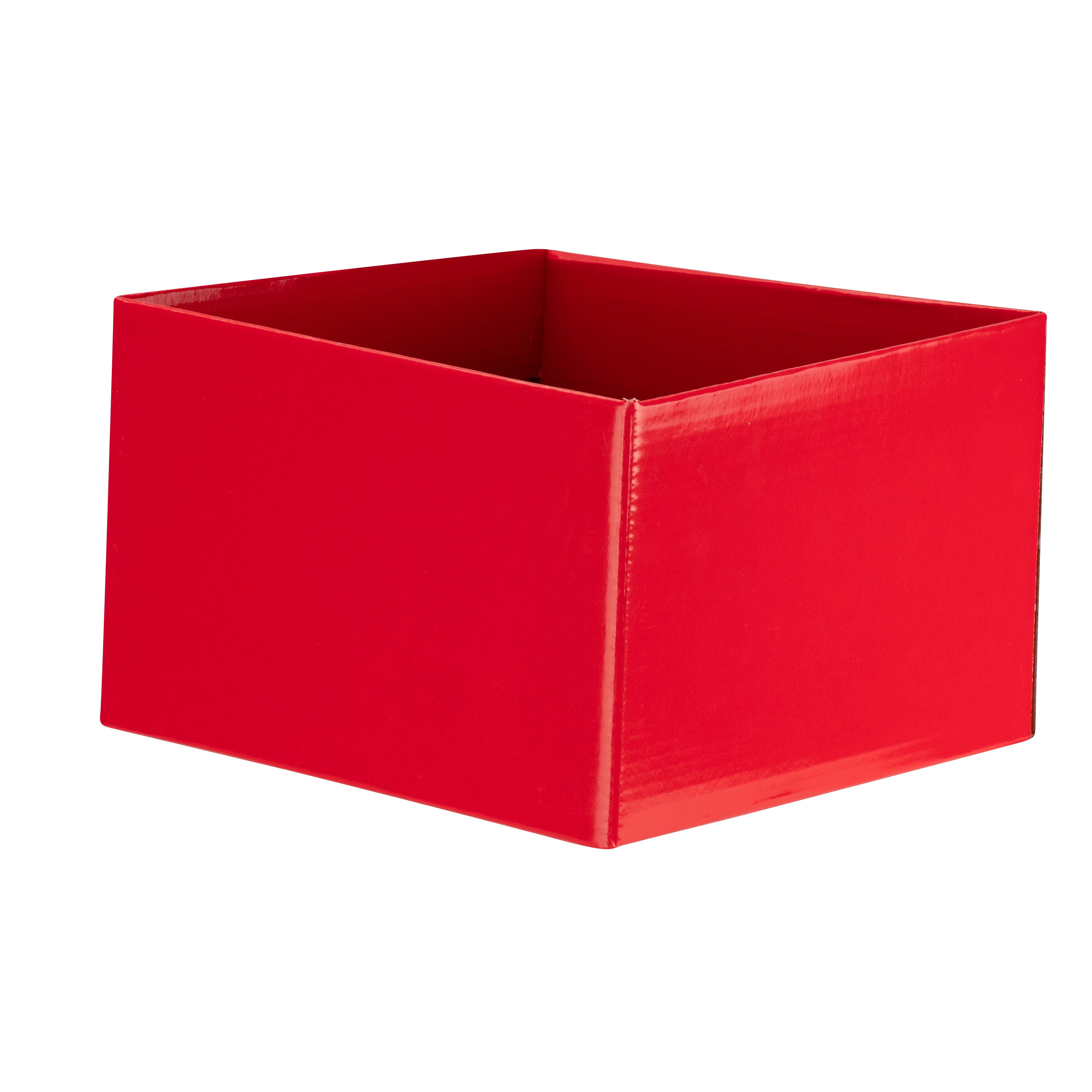 Small Flower Box - Red