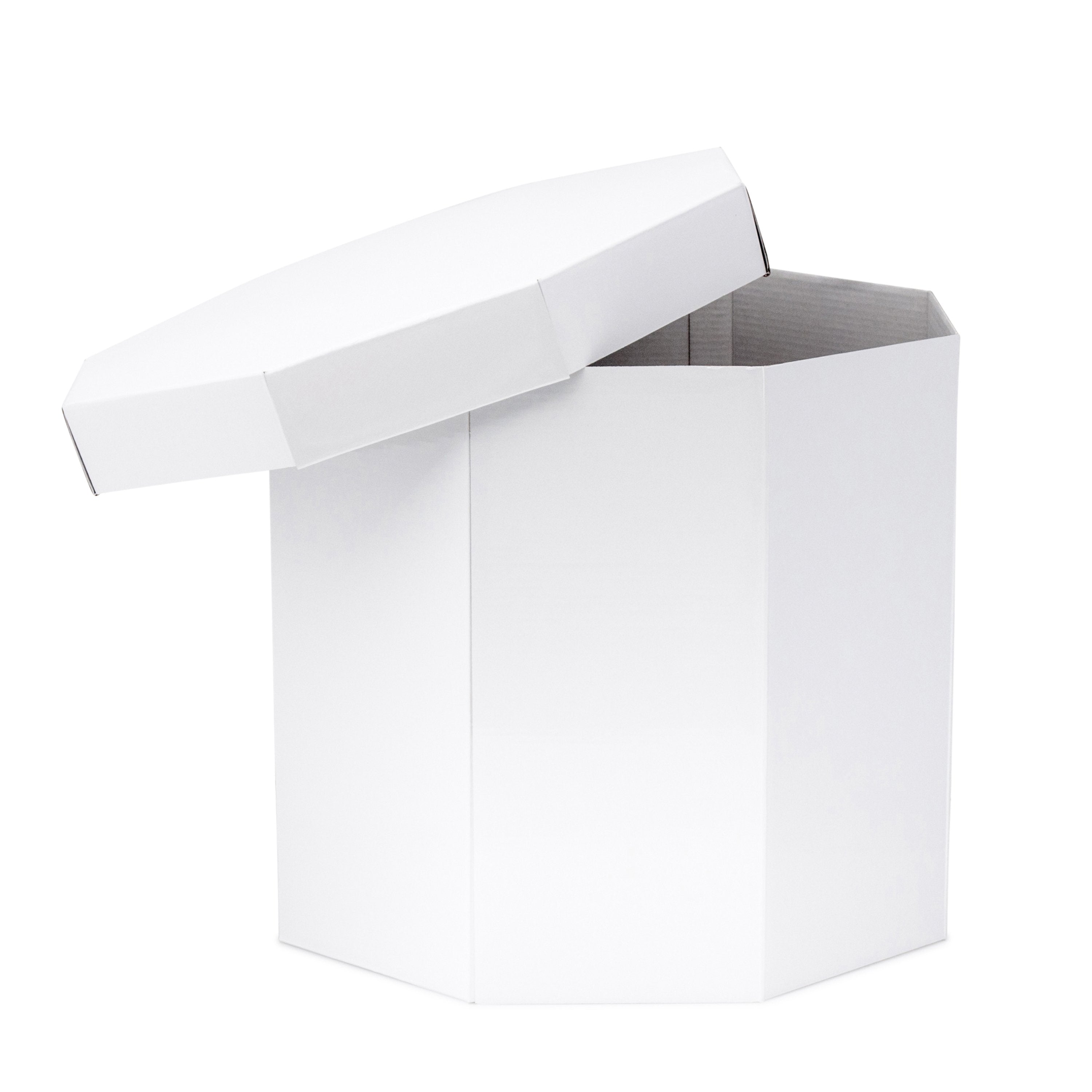 Small Hat Box - Gloss White