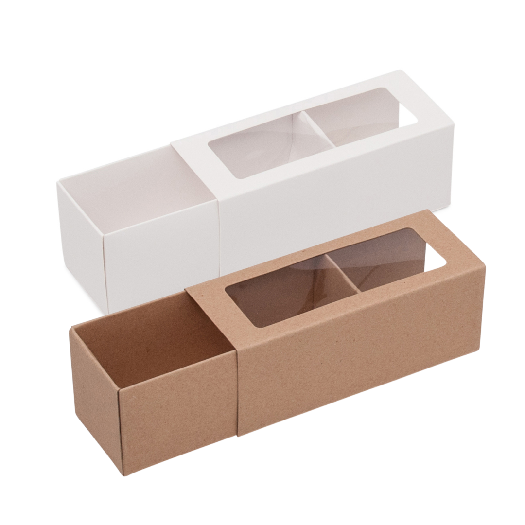 5 Macaron Box - Kraft